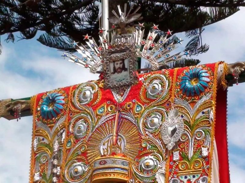 Señor de Torrechayoc en la ciudad de Cusco