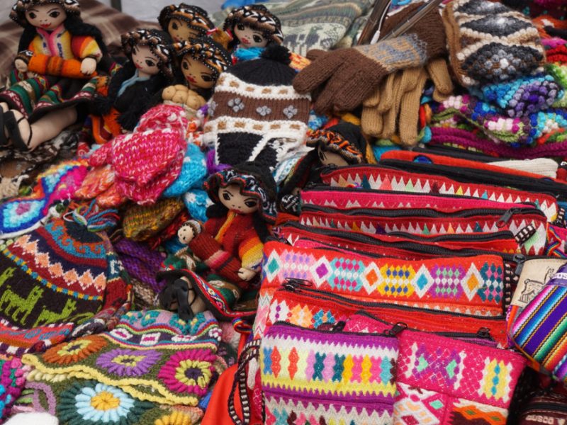 Cuzco,Peru,-,11,May,2018,-,Colorful,Souvenirs,At